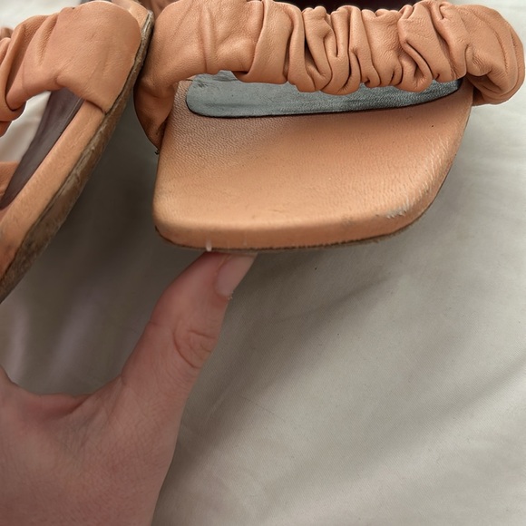 Staud Maya Ruched Sandals - Picture 3 of 6